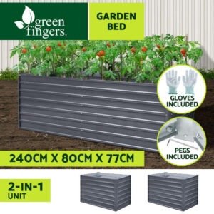 Greenfingers raised garden bed planter box for veggies and herbs.